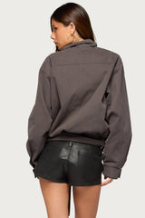 Aiza High Neck Jacket