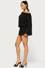 Jeala Lacey Chiffon Romper