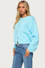 Fion Buttoned Knit Cardigan