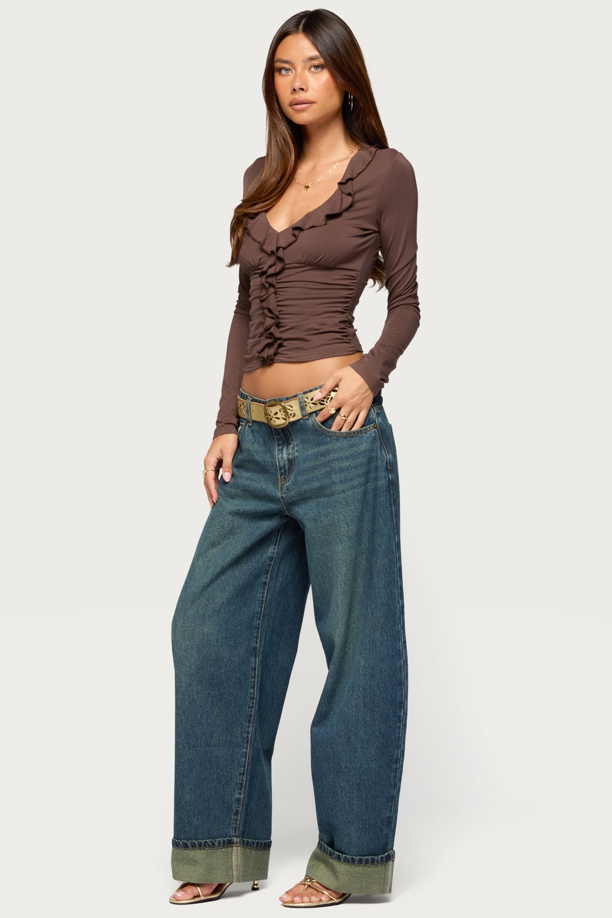 Kella Low Rise Baggy Jeans