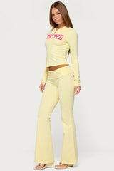 Edikted Honey Foldover Leggings