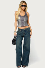 Coraleigh Stud And Sequin Top