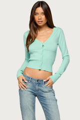 Drue Cable Knit Cardigan