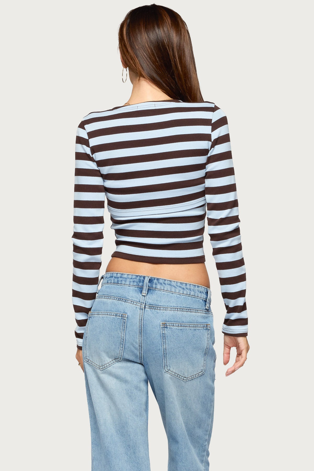 Blakeleigh Two Piece Tie Front Top