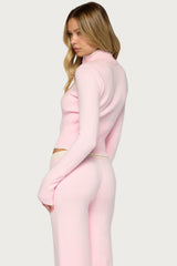 Hanin High Neck Knit Jacket