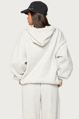 London Obsessed Rhinestone Hoodie