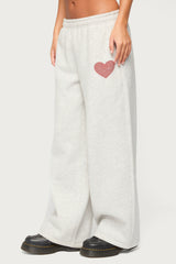 London Obsessed Rhinestone Sweatpants