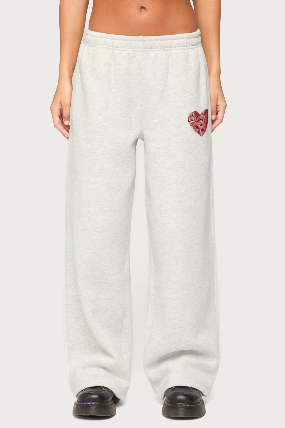 London Obsessed Rhinestone Sweatpants