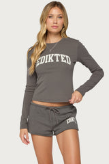 Sporty Babe Long Sleeve T Shirt