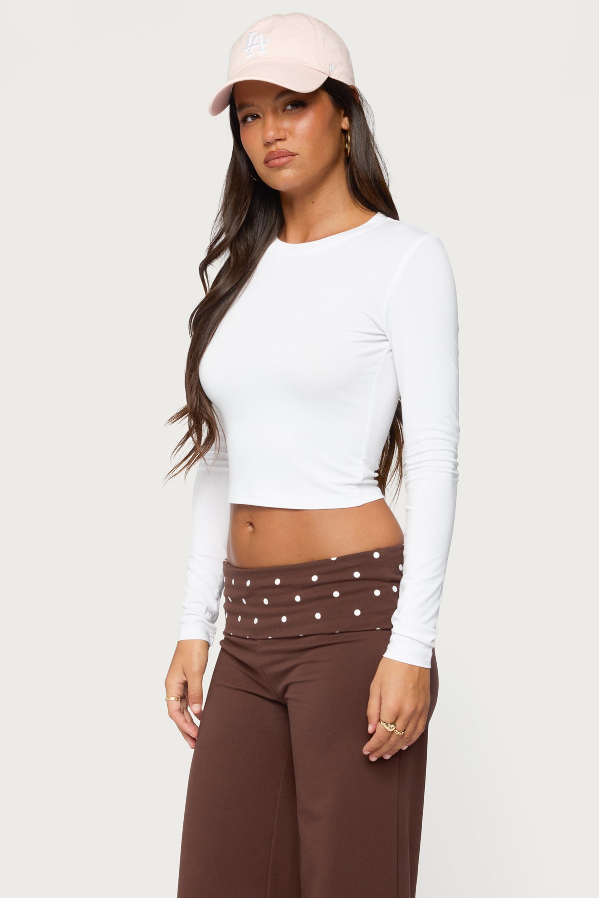 Zali Long Sleeve Crop Top