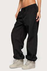 Corinne Nylon Track Pants