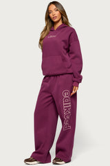 Living Edikted Wide Leg Sweatpants