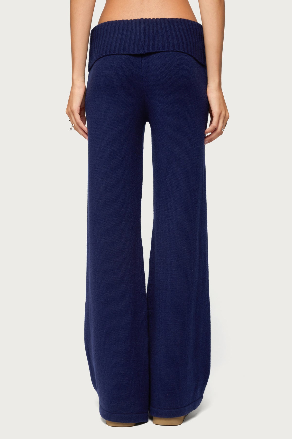 Nani Knit Foldover Pants