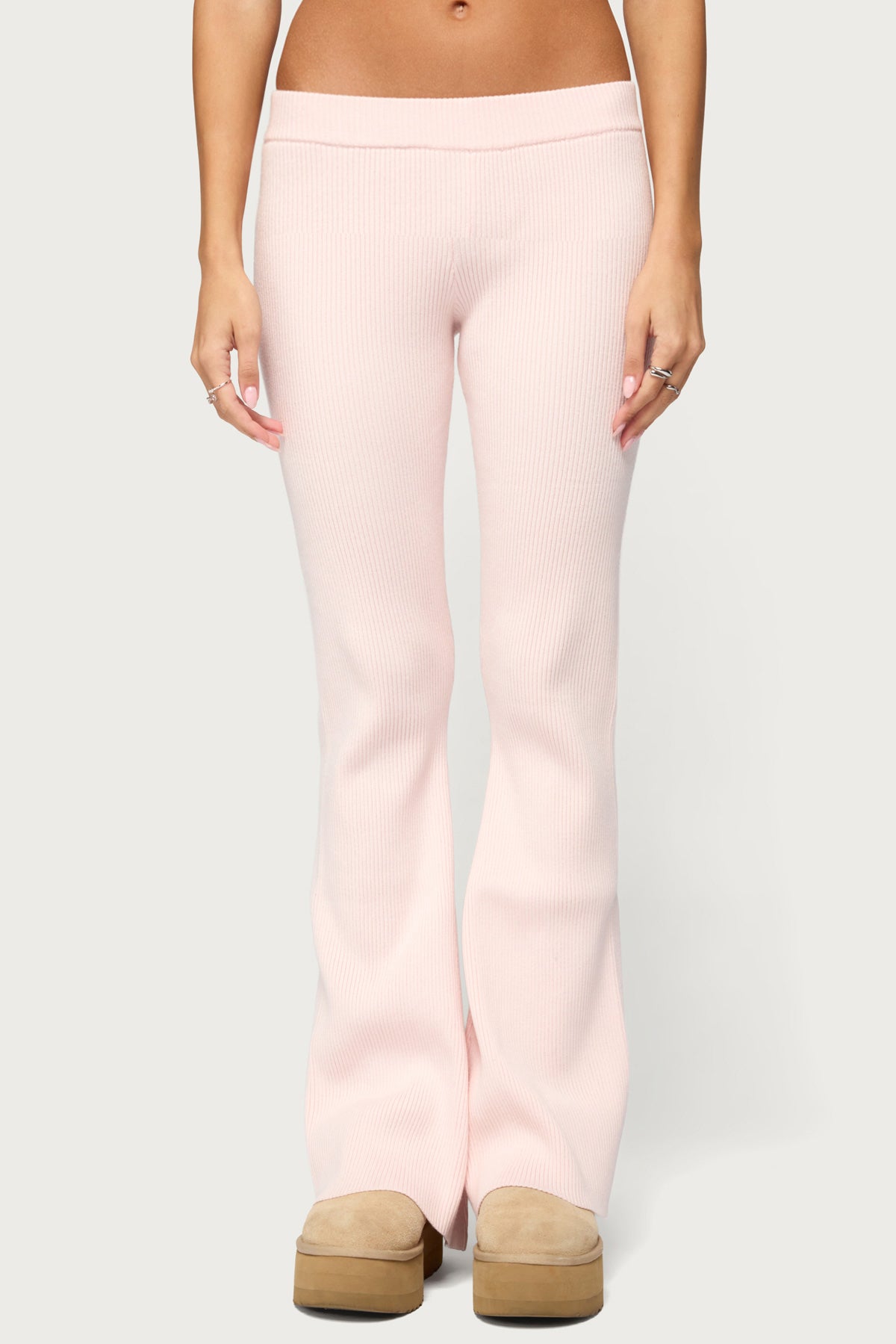 Ethie Low Rise Ribbed Pants