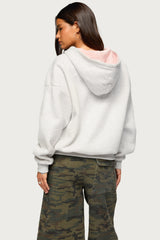 Edikted 76 Zip Up Hoodie