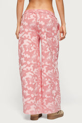 Adelyn Camo Wide Leg Sweatpants