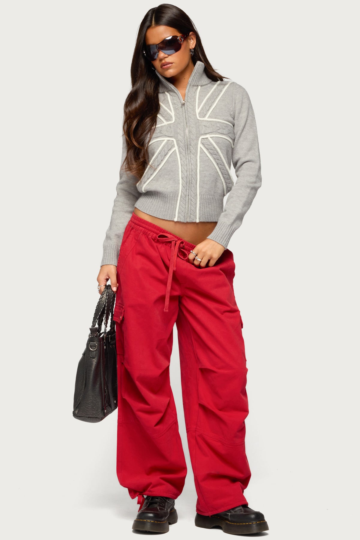 Karsyn UK Braided Knit Cardigan