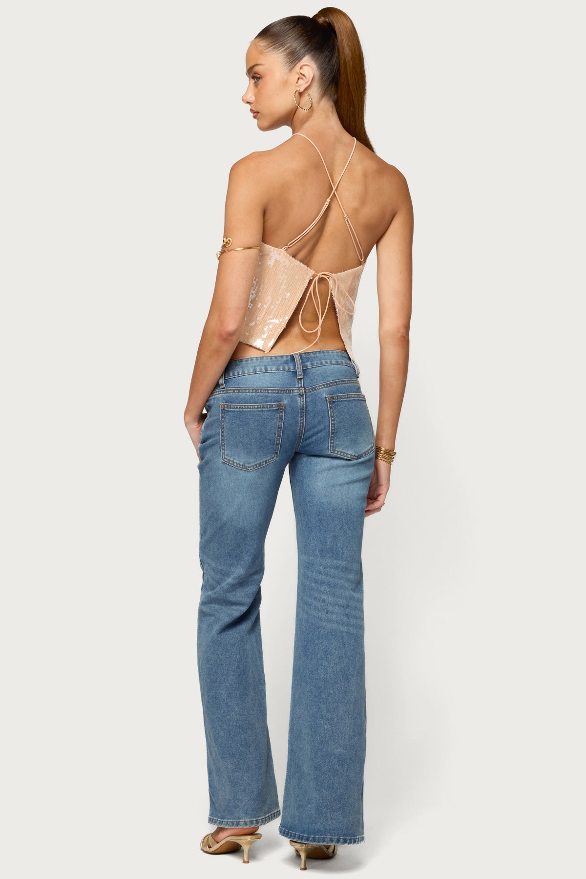 Dazz Sequin Top