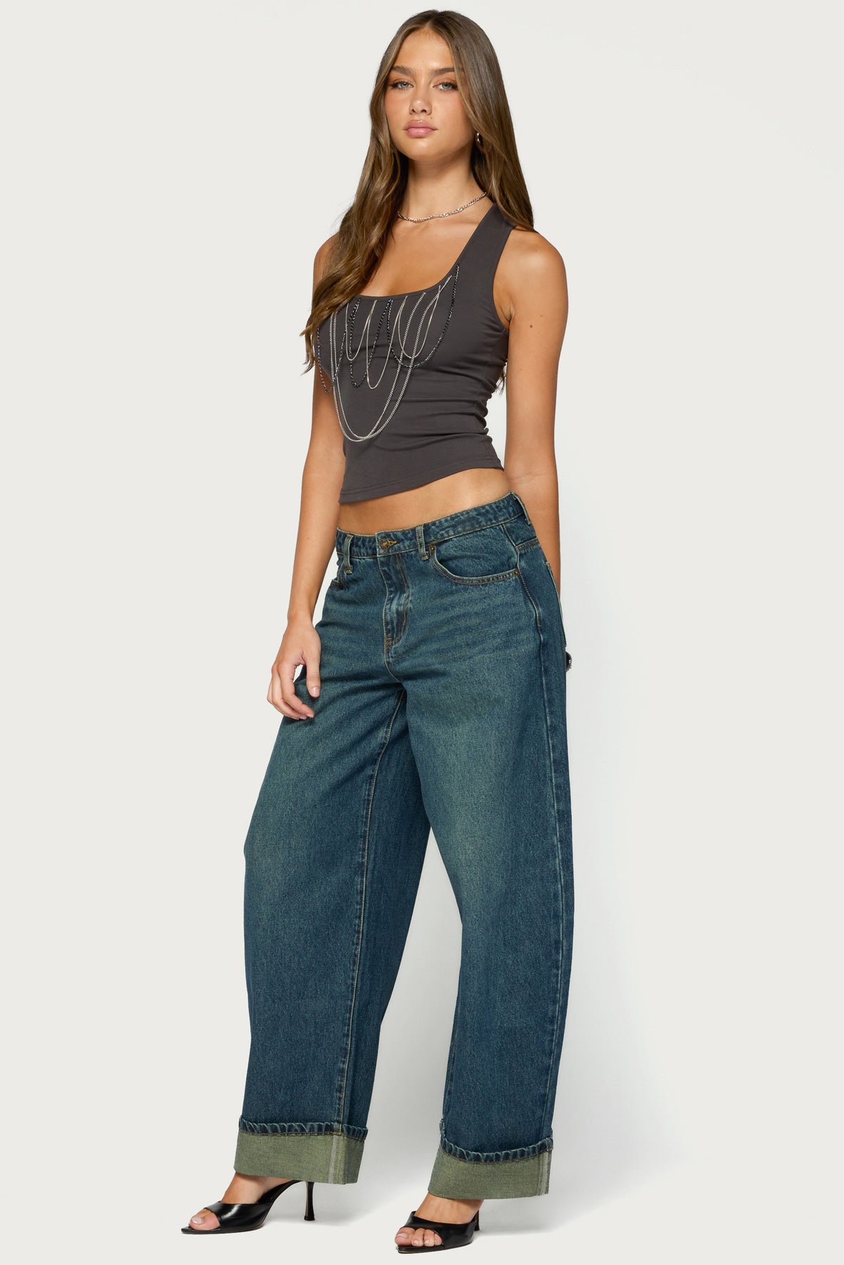 Kaiva Draped Chain Top