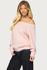 Hada Knit Off Shoulder Sweater