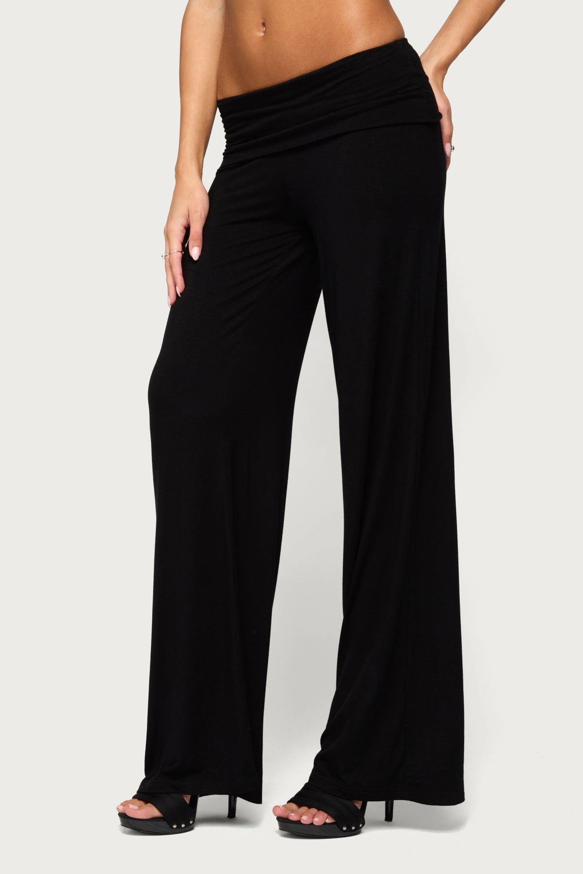 Loves Edikted Angel Foldover Trousers