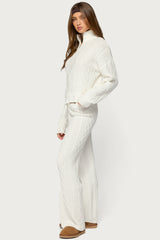Fika Cable Knit Pants