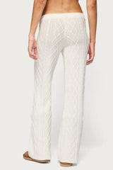 Fika Cable Knit Pants