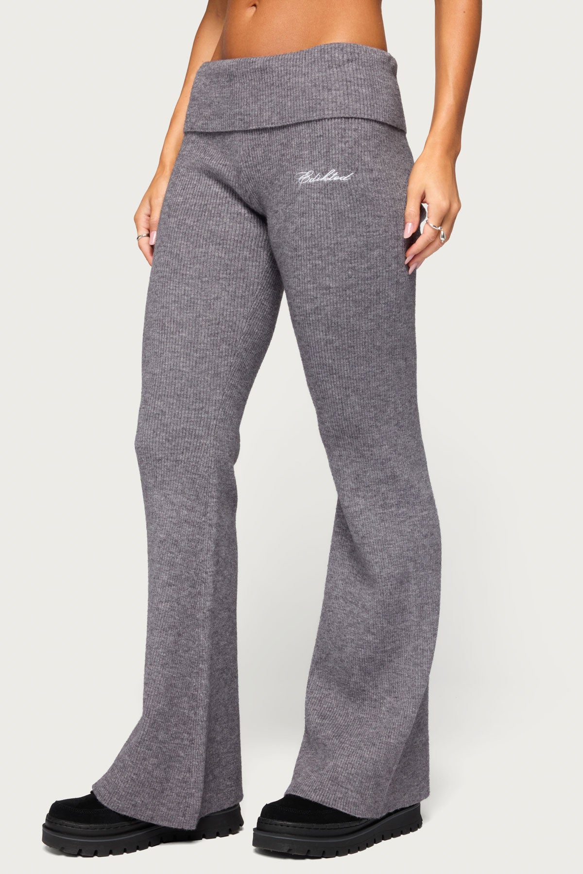 Made Edikted Foldover Pants