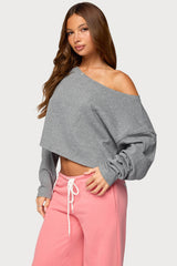 Peala Off Shoulder Long Sleeve Top