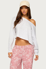 Peala Off Shoulder Long Sleeve Top
