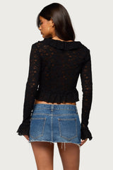 Brittney Lacey Ruffle Top