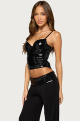 Rockie Sequin Corset