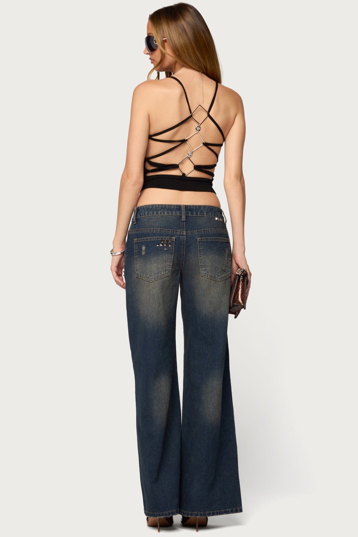 Stazzy Halter Strappy Top