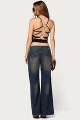 Stazzy Halter Strappy Top