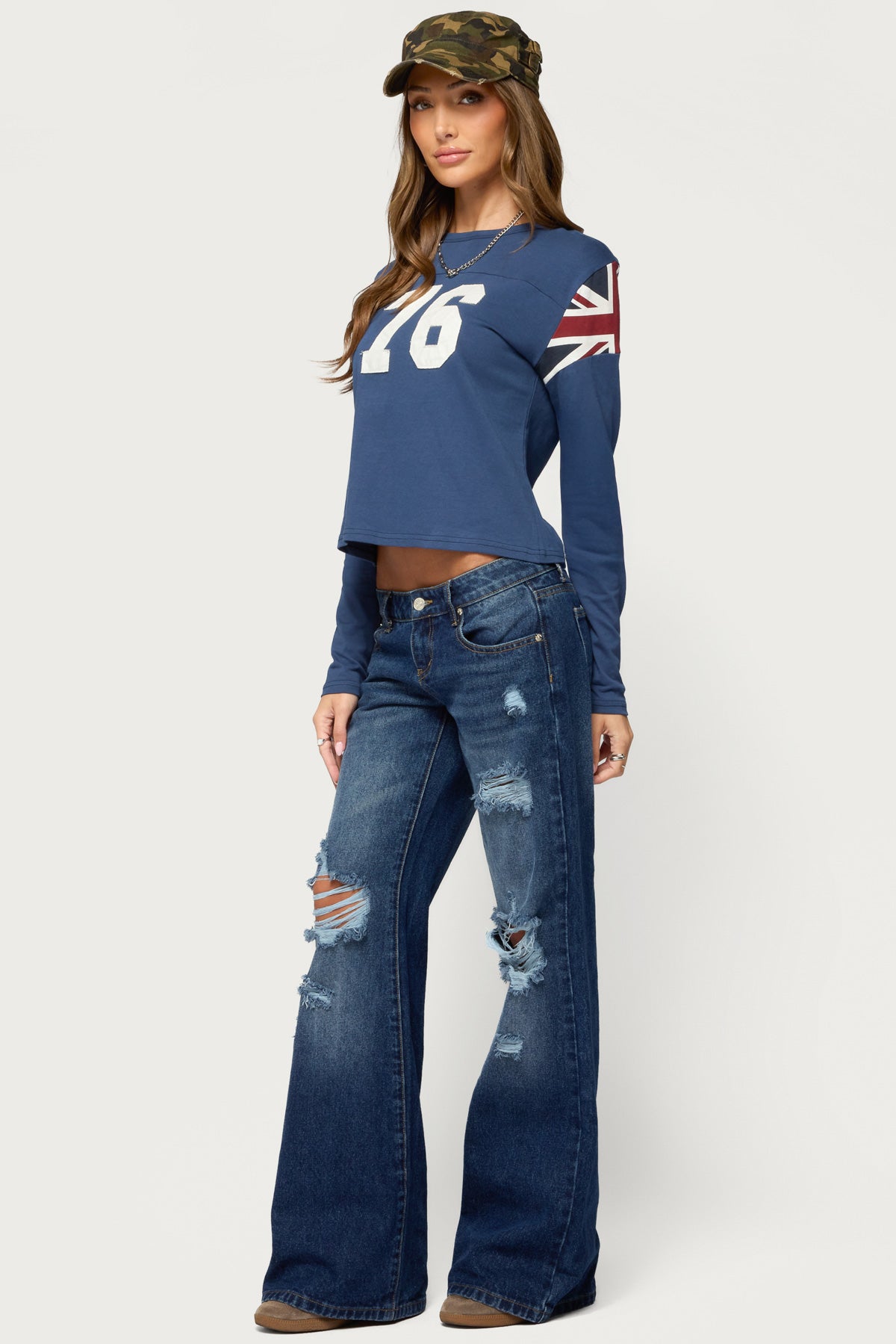 76 UK Long Sleeve T Shirt