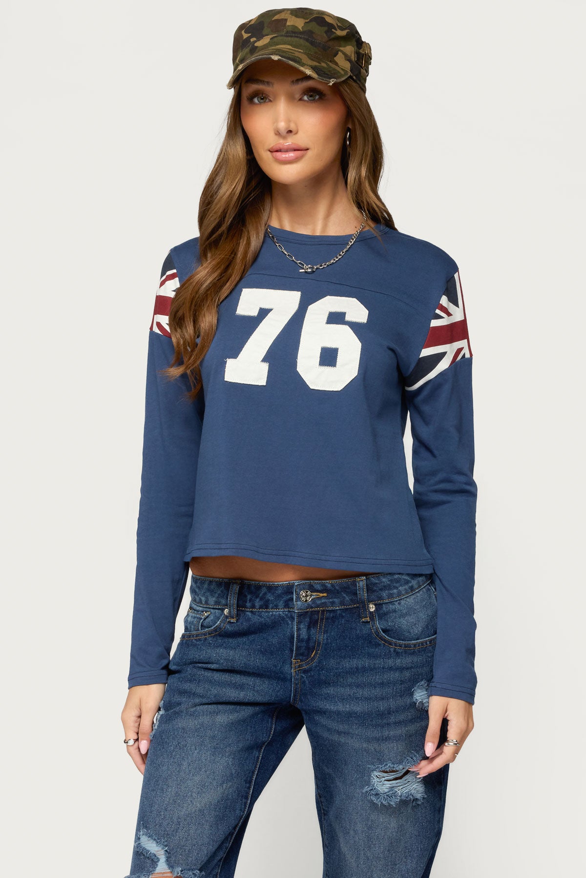 76 UK Long Sleeve T Shirt
