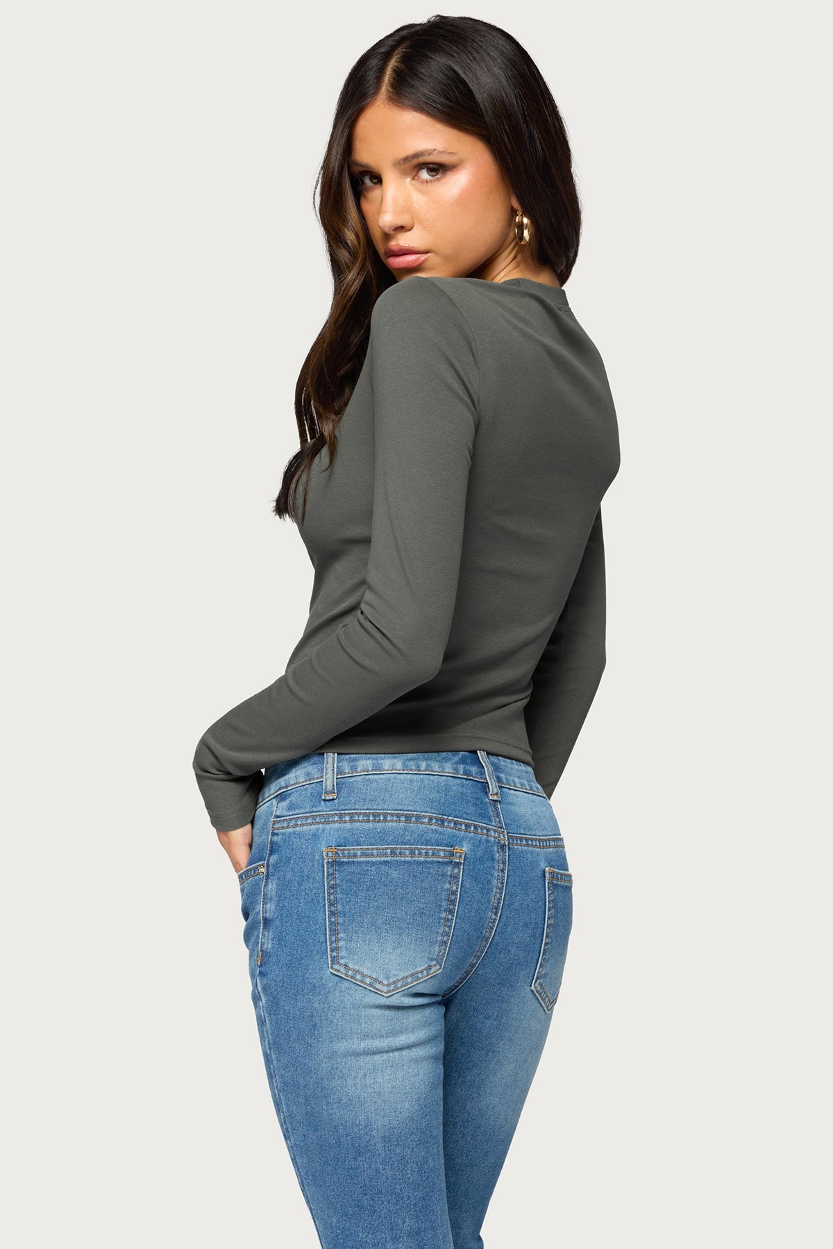 Perrey Peace Long Sleeve Top