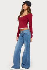 Chassie Lacey Long Sleeve Top