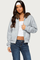 Fillah Faux Fur Hoodie