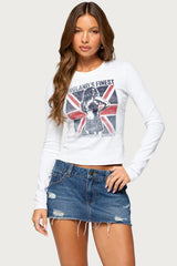 England's Finest Long Sleeve Graphic Top