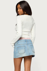 Tildah V Neck Knit Top