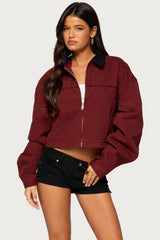Briley Contrast Collar Jacket