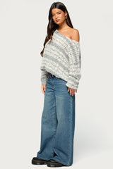 Lanel Striped Knit Sweater