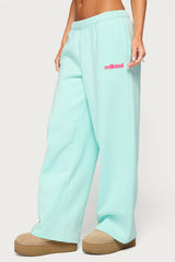 Edikted Star Graphic Sweatpants
