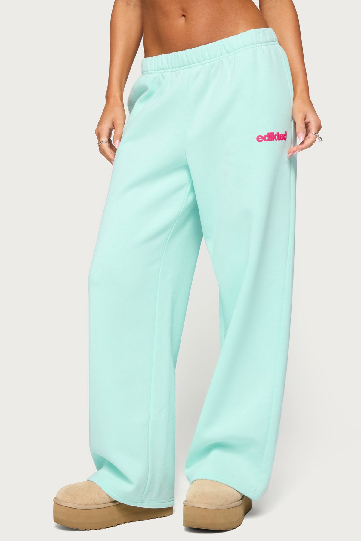 Edikted Star Graphic Sweatpants