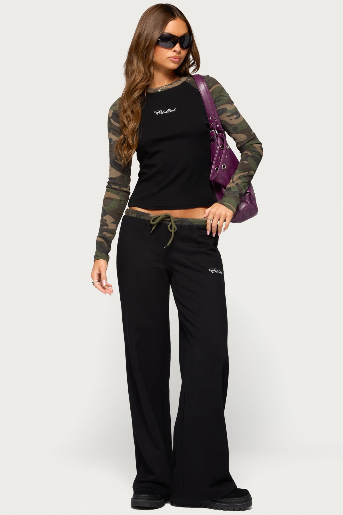 Taye Camo Waistband Sweatpants