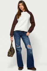 Tobbi Oversized Raglan Hoodie