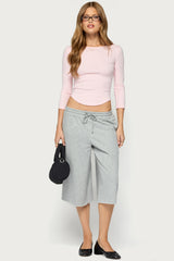 Shimmie Three-Quarter Sleeve Top