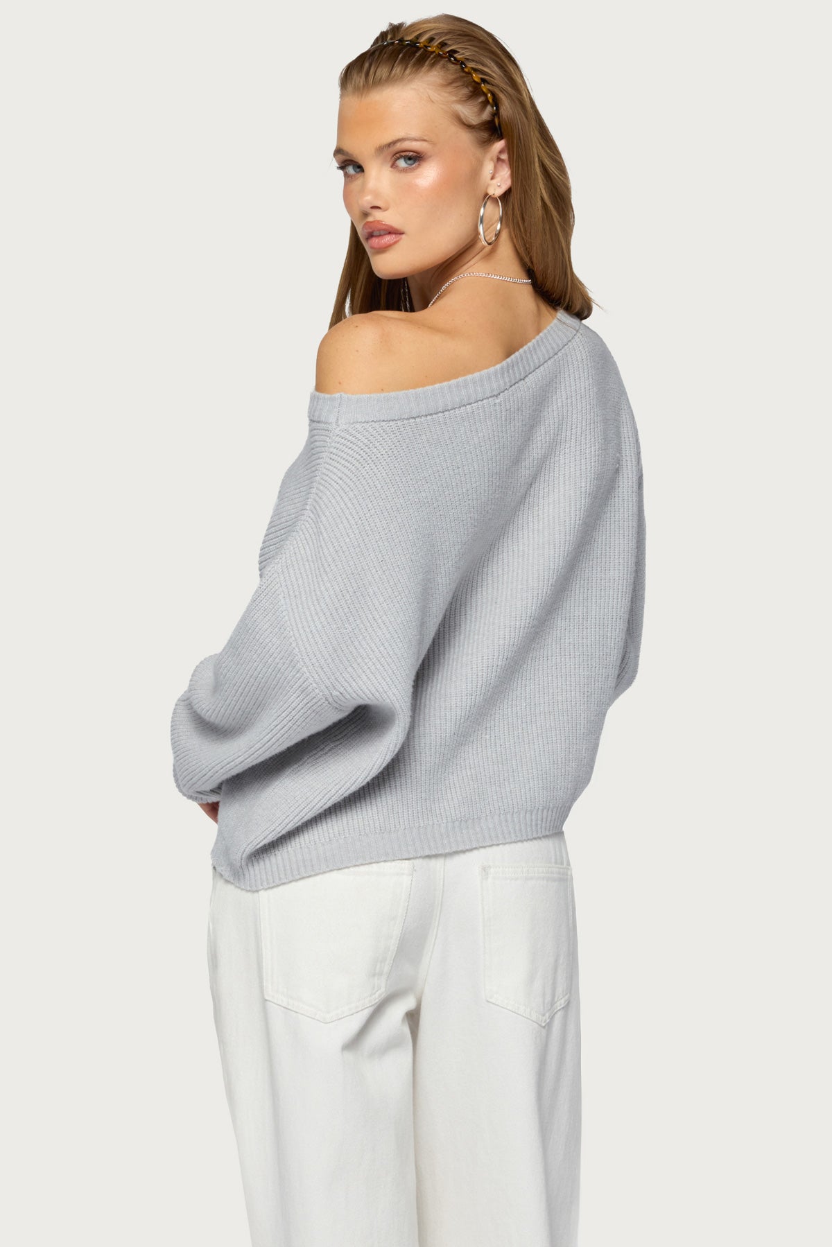 Eternally Edikted Off Shoulder Sweater