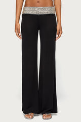 Tolly Straight Leg Sequin Pants